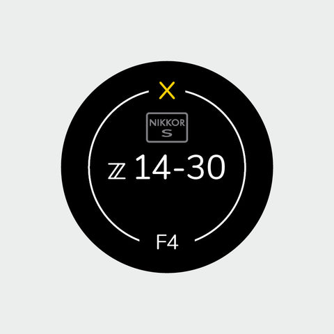 Pro Lens Indicator Sticker for Nikon Z - Single