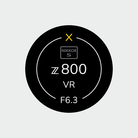Pro Lens Indicator Sticker for Nikon Z - Single