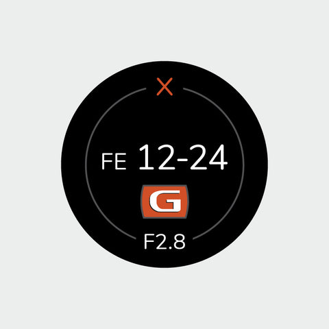 Pro Lens Indicator Sticker for Sony FE - Single