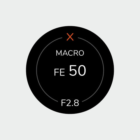Pro Lens Indicator Sticker for Sony FE - Single
