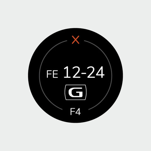 Pro Lens Indicator Sticker for Sony FE - Single