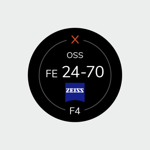 Pro Lens Indicator Sticker for Sony FE - Single