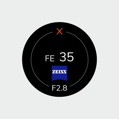 Pro Lens Indicator Sticker for Sony FE - Single