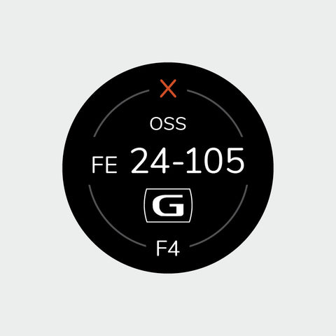 Pro Lens Indicator Sticker for Sony FE - Single