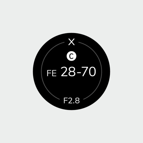 Lens Indicator for Sigma - Sony FE mount - Single