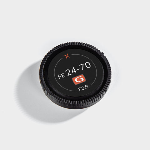 Field Made lens identification stickers for Sony Fe Lens caps