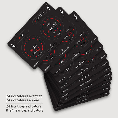 Lens Indicator Pack for Canon RF