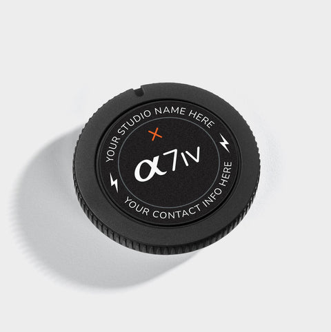 Customizable Vinyl Labels for Sony Cameras