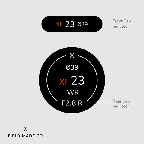 Lens Indicator for Fujifilm XF