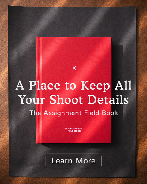 The Assignment Field Book for photographers and filmmakers