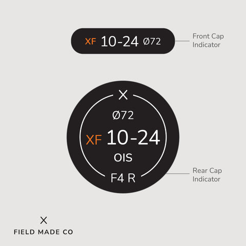 Lens Indicator for Fujifilm XF