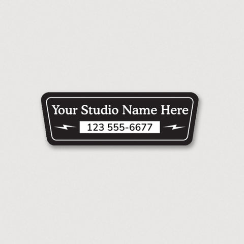 Extra Small Customizable Gear ID Labels