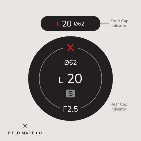 Lens Indicator for Lumix S