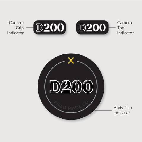 Camera Indicator for Nikon F - Gloss