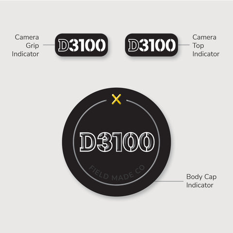 Camera Indicator for Nikon F - Gloss