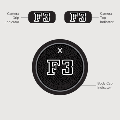 Camera Indicator for Nikon F Film