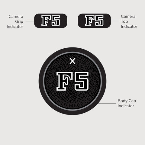 Camera Indicator for Nikon F Film