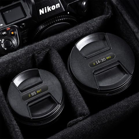 Lens Indicator Vinyl Sticker Pack  for Nikon Z Caps