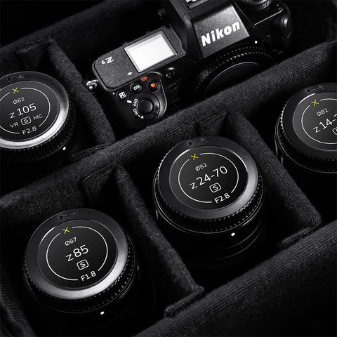 Lens Indicator Vinyl Sticker Pack  for Nikon Z Caps