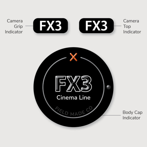 Camera Indicator for Sony Cinema Line
