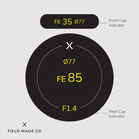 Lens Indicator for Zeiss Otus ML - Sony FE