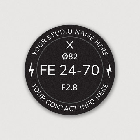 Fully Customizable Vinyl Indicator Labels - For Any Lens