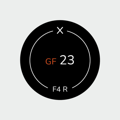 Pro Lens Indicator Sticker for Fujifilm GFX - Single