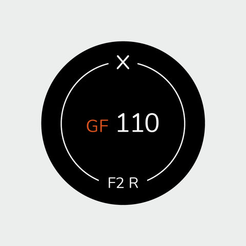 Pro Lens Indicator Sticker for Fujifilm GFX - Single