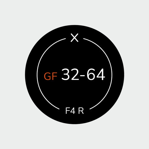 Pro Lens Indicator Sticker for Fujifilm GFX - Single