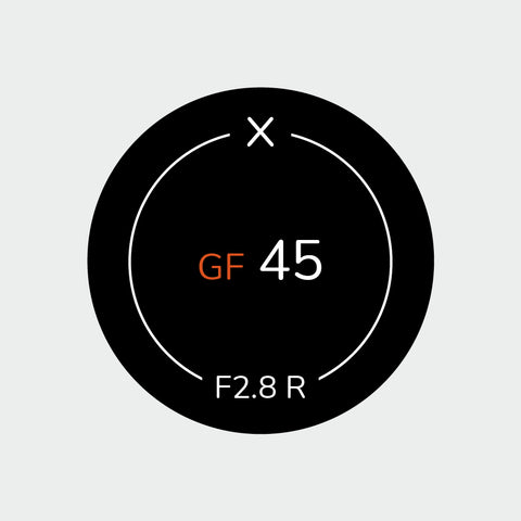 Pro Lens Indicator Sticker for Fujifilm GFX - Single