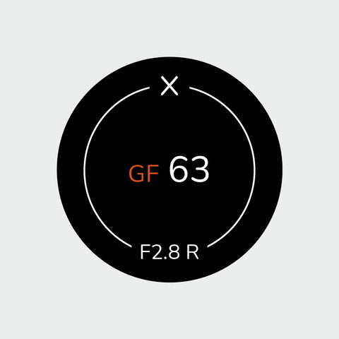 Pro Lens Indicator Sticker for Fujifilm GFX - Single