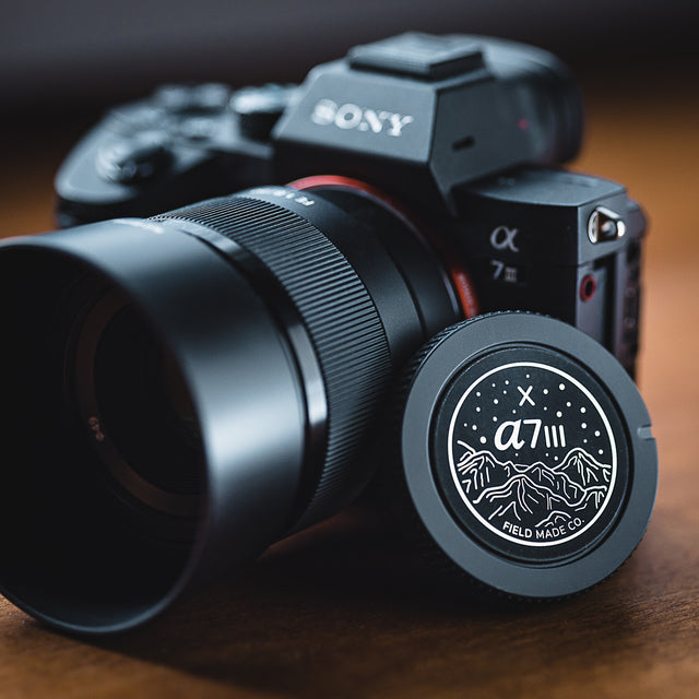 Silver Foil Camera Cap Stickers Sony cameras by Field Made Co - Quick ...