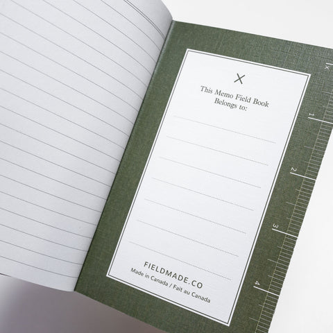 Memo Field Book 3-pack