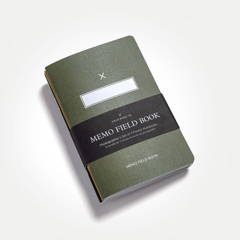 Memo Field Book 3-pack