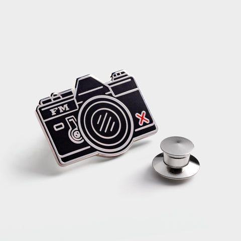 Field Made Camera Enamel Pin