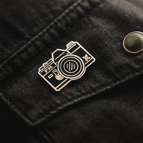 Field Made Camera Enamel Pin