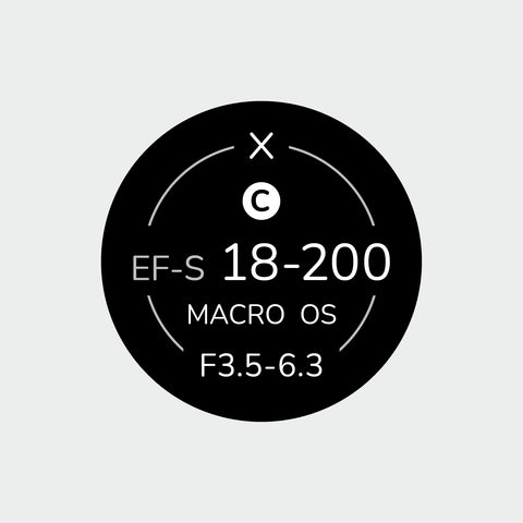 Lens Indicator for Sigma - Canon EF mount - Single