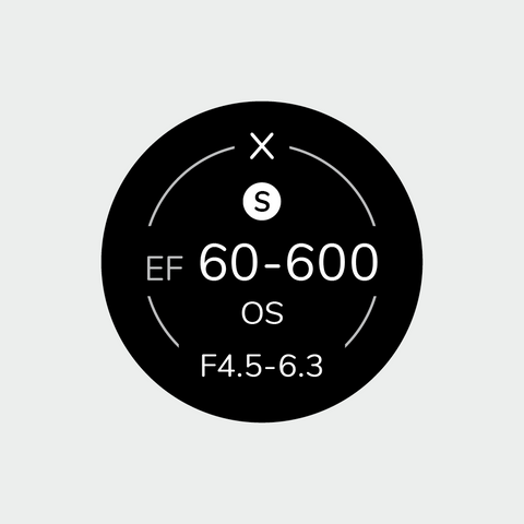 Lens Indicator for Sigma - Canon EF mount - Single