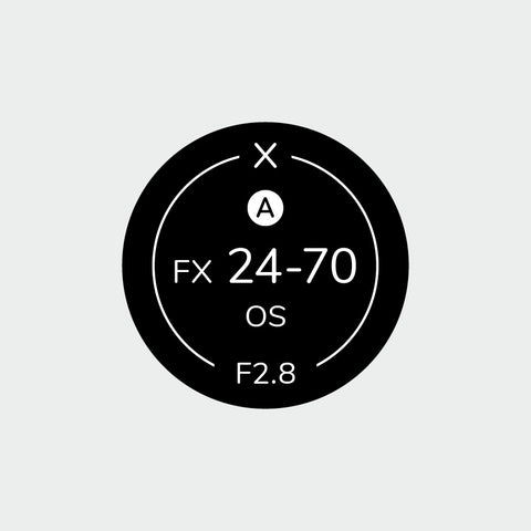 Lens Indicator for Sigma - Nikon FX mount - Single